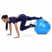 Фітбол м"яч для фітнесу глянцевий Body Sculpture ø75см, синій, код: BJBB-001TBL-30N-S52
