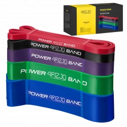 Еспандер-петля (резина для фітнесу і спорту) 4Fizjo Power Band 6-46 кг, 5 шт, код: 4FJ0001