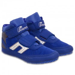 Борцівки дитячі Cobra розмір 32 (19,5см), синій, код: YX-2617B_32BL Борцівки дитячі Cobra розмір 32 (19,5см), синій, код: YX-2617B_32BL