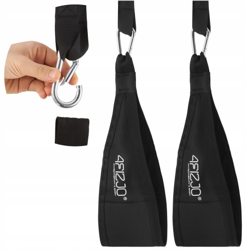 Петлі підвісні (Береша) 4Fizjo AB Sling Straps, чорний, код: P-5905973402309