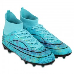 Бутси футбольні Soccer розмір 42, бірюзовий-синій, код: 303-1-3_42T Бутси футбольні Soccer розмір 42, бірюзовий-синій, код: 303-1-3_42T