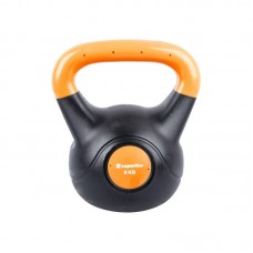 Гиря Insportline Kettlebell Dark 8 кг, чорний, код: 10737-IN Гиря Insportline Kettlebell Dark 8 кг, чорний, код: 10737-IN
