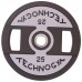Диски полиуретановые Technogym с хватом и металлической втулкой 25кг (d-51мм), код: TG-1837-25-S52