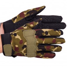 Рукавички тактичні із закритими пальцями Tactical XL камуфляж, код: BC-8791_XLK