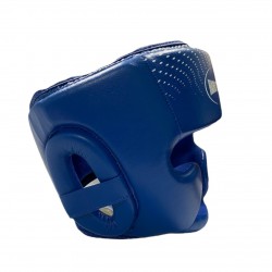 Шолом боксерський закритий Hard Touch PU, розмір XL, синій, код: 00480-SNS