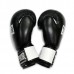 Рукавички боксерські Thor Sparring 16oz, шкіра, чорно-білі, код: 558(Leather) BLK/WH 16 oz.