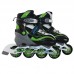 Роликові ковзани SportVida 4в1 Size 39-42 Black/Green/White, код: SV-LG0036