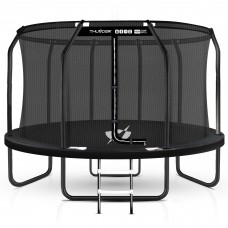 Батут Thunder Inside Elite з внутрішньою сіткою 16 футів 488 чорний, код: Inside-Elite-16FT-BLACK-IN