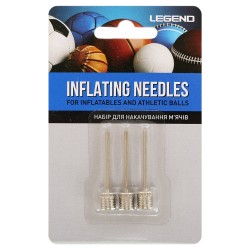 Голки для накачування м"ячів Legend 3 шт., код: W2015AP-S52 Голки для накачування м"ячів Legend 3 шт., код: W2015AP-S52