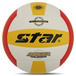 М"яч волейбольний Star Direct №5, жовто-червоний-білий, код: VB4055-34-S52 М"яч волейбольний Star Direct №5, жовто-червоний-білий, код: VB4055-34-S52