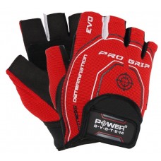 Рукавички для фітнесу Power System Pro Grip EVO XS, черовний, код: PS_2260RD-1_XS