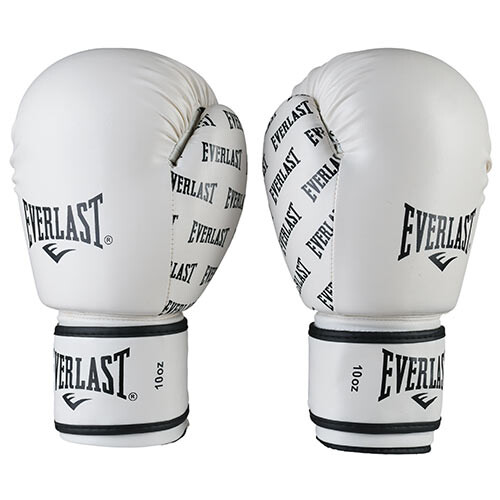 Боксерські рукавички Everlast 8oz, білий, код: EV2218/8W-WS Боксерські рукавички Everlast 8oz, білий, код: EV2218/8W-WS