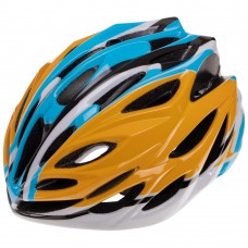 Велошлем кросс-кантри Zelart желтый-синий, код: MV51_YBL-S52