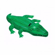 Дитячий надувний пліт Intex Крокодил Lil Gator Ride-On, 1680х860 мм, код: 58546-IB