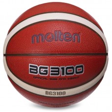 М"яч баскетбольний Molten №5 PU помаранчевий, код: B6G3100-S52 М"яч баскетбольний Molten №5 PU помаранчевий, код: B6G3100-S52