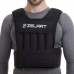 Жилет обважнювач з регульованою вагою Zelart Weigth Vest 20 кг, чорний, код: FI-2630-20