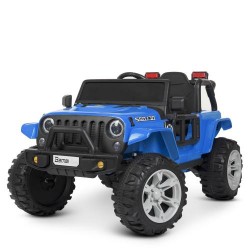 Дитячий електромобіль Bambi Джип Jeep Wrangler, синій, код: M 4282EBLR-4-MP