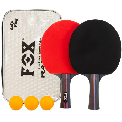 Набір для настільного тенісу Fox 2 ракетки, код: F13-S52