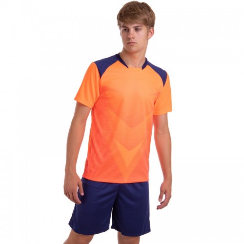 Форма футбольна PlayGame Lingo M (44-46), ріст 165-170, помаранчевий-темно-синій, код: LD-M8627_MORDBL-S52