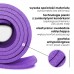 Килимок для йоги та фітнесу + чохол 4yourhealth Fitness Yoga Mat 180х61х1см, фіолетовий, код: 4YH_0095_Purple