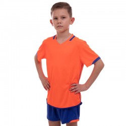 Форма футбольна дитяча PlayGame Lingo розмір 28, ріст 135-140, помаранчевий-синій, код: LD-5025T_28ORBL-S52