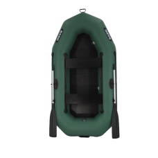 Двомісний надувний гребний човен Bark книжка, 2600х1300х340 мм, код: В-260D-KN
