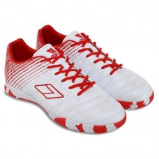 Взуття для футзалу чоловічі Difeno розмір 41 (26 см), білий-червоний, код: 191124-1_41WR Взуття для футзалу чоловічі Difeno розмір 41 (26 см), білий-червоний, код: 191124-1_41WR