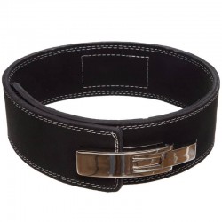 Пояс для пауерліфтингу шкіряний Zelart ширина 10см XXL чорний, код: SB-165175_XXL-S52