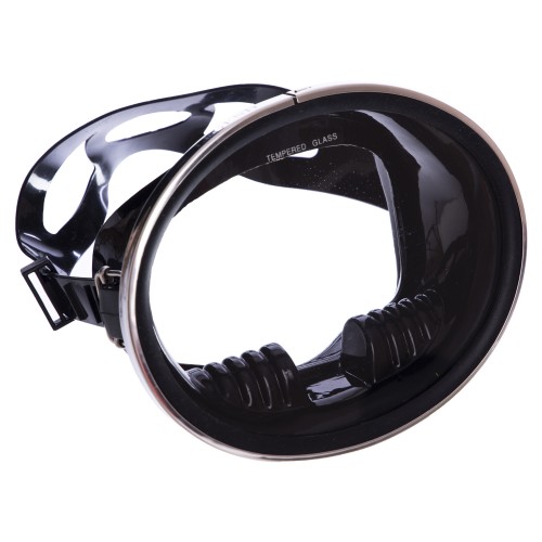 Маска для плавання і дайвінгу Legend Retro чорний, код: M102-SIL Маска для плавання і дайвінгу Legend Retro чорний, код: M102-SIL