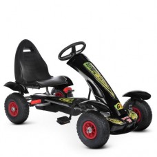 Дитячий педальний карт Bambi чорний, код: 6903137175013