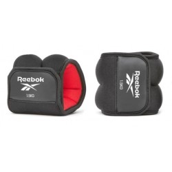 Обважнювачі щиколотки Reebok Ankle Weights 1.5 кг, чорний-червоний, код: 885652020633