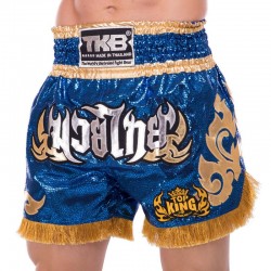 Шорти для тайського боксу та кікбоксингу Top King XS, синій, код: TKTBS-062_XSBL
