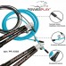 Скакалка швидкісна PowerPlay бірюзова, код: PP_4202_Cyan Скакалка швидкісна PowerPlay бірюзова, код: PP_4202_Cyan