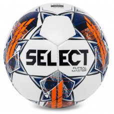 М"яч для футзалу Select Futsal Master FIFA Basic V22 №4, білий-помаранчевий, код: Z-MASTER-WOR