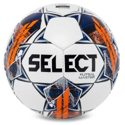 М"яч для футзалу Select Futsal Master FIFA Basic V22 №4, білий-помаранчевий, код: Z-MASTER-WOR