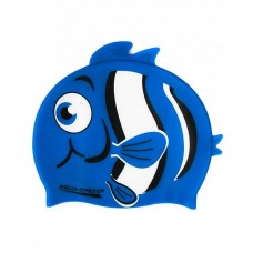 Шапка для плавання дитяча Aqua SpeedZoo Nemo синя рибка, код: 5908217657572