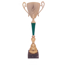 Кубок нагородний PlayGame металева чаша з ручками h 52,5см, золото, код: 2963060099972