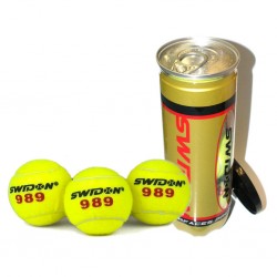 М"яч для тенісу Swidon 989-P3 3 шт, жовтий, код: 24011-SNS
