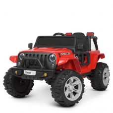 Дитячий електромобіль Bambi Джип Jeep Wrangler, червоний, код: M 4282EBLR-3-MP