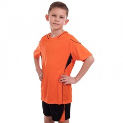 Форма футбольна дитяча PlayGame Lingo розмір 26, ріст 125-135, помаранчевий-чорний, код: LD-5012T_26ORBK-S52