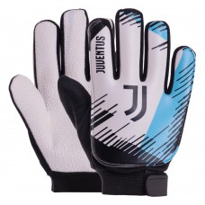 Перчатки вратарские юниорские PlayGame Juventus, размер 6, код: FB-0028-10_6-S52