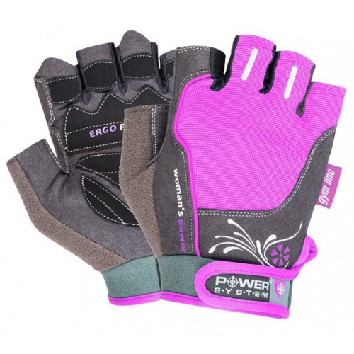 Рукавички для фітнесу жіночі Power System Woman’s Power S, рожевий, код: PS-2570_S_Pink