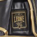 Боксерські рукавички Leone Italy Black 12 ун, чорний, код: 500084-RX