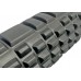 Масажний ролик EasyFit Grid Roller v.2.1 450х145 мм, чорний, код: EF-2027-BK-EF