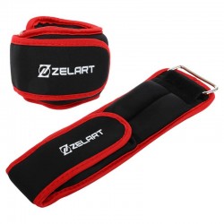 Обважнювачі-манжети Zelart для рук і ніг 2x0,5кг, червоний, код: FI-5732-1_R Обважнювачі-манжети Zelart для рук і ніг 2x0,5кг, червоний, код: FI-5732-1_R