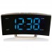 Годинник настільний з радіо Technoline WT460 Blue LED Black/Silver, код: DAS301824