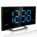 Годинник настільний з радіо Technoline WT460 Blue LED Black/Silver, код: DAS301824