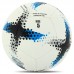 М"яч футбольний Soccermax Hybrid №5 PU, білий-синій, код: FB-4361_WBL