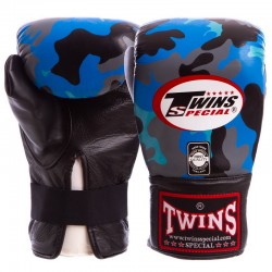 Снарядні рукавички шкіряні Twins XL камуфляж Multicam Black, код: FTBGL1F-AR_XLKMBK