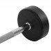 Штанга фіксована пряма обрезиненная Zelart Rubber Coated Barbell 25 кг, код: TA-2685-25-S52